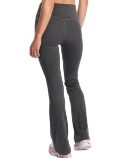 Bonds Move Flare Pant in Dark Heather Marle