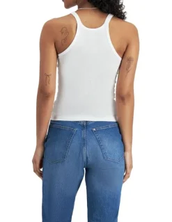Bonds Organics Chesty Singlet in White