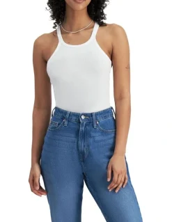 Bonds Organics Chesty Singlet in White