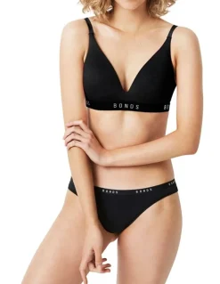 Bonds Originals Contour Triangle Bra in Black