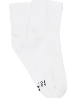 Bonds Originals Quarter Crew Rib Socks 2 Pack in White