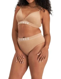 Bonds Retro Rib Seamless Hi Hi in Blush