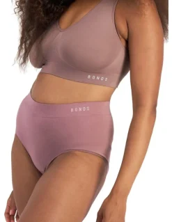 Bonds Seamless Full Brief in Dusty Lavender