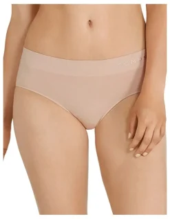 Bonds Seamless Midi Brief in Beige