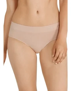 Bonds Seamless Midi Brief in Beige