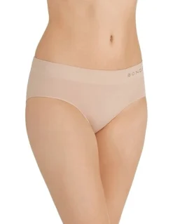 Bonds Seamless Midi Brief in Beige