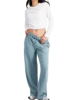 Bonds Sweats Cotton Straight Leg Trackie in Grey Beauty