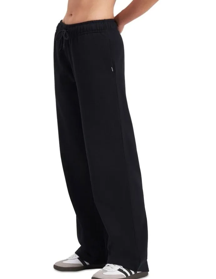 Bonds Sweats Cotton Straight Leg Trackie in Black