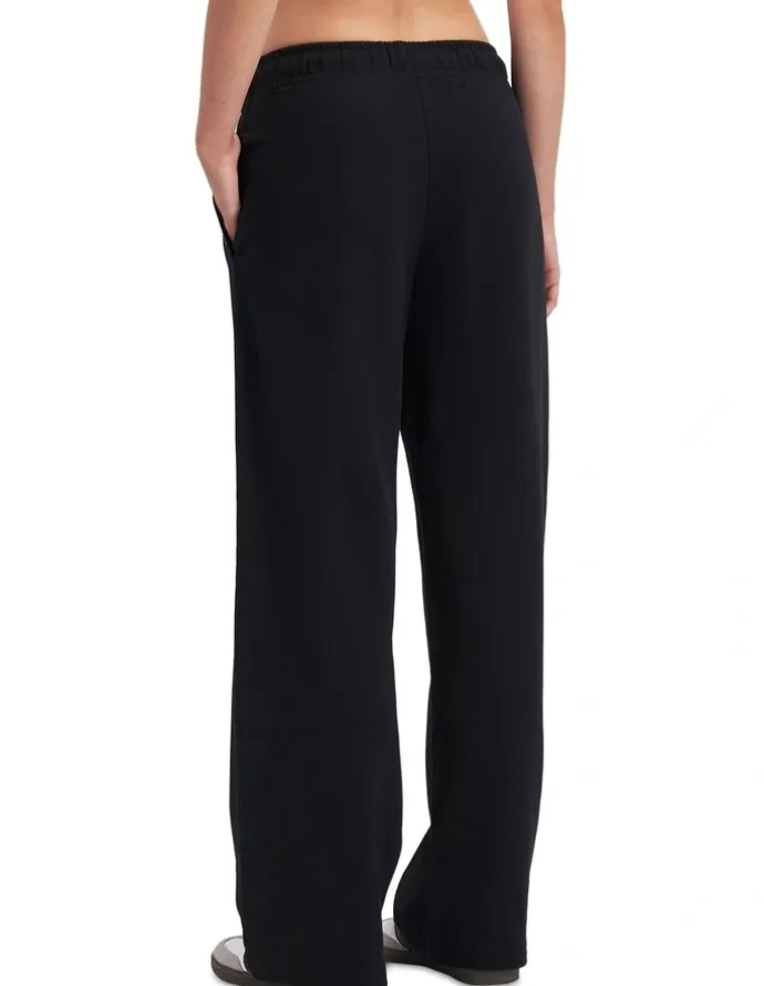 Bonds Sweats Cotton Straight Leg Trackie in Black