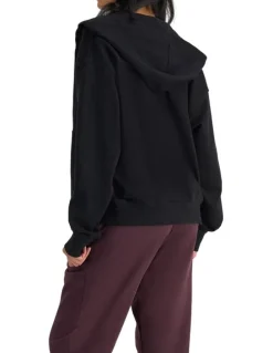 Bonds Sweats Cotton Zip Hoodie in Nu Black