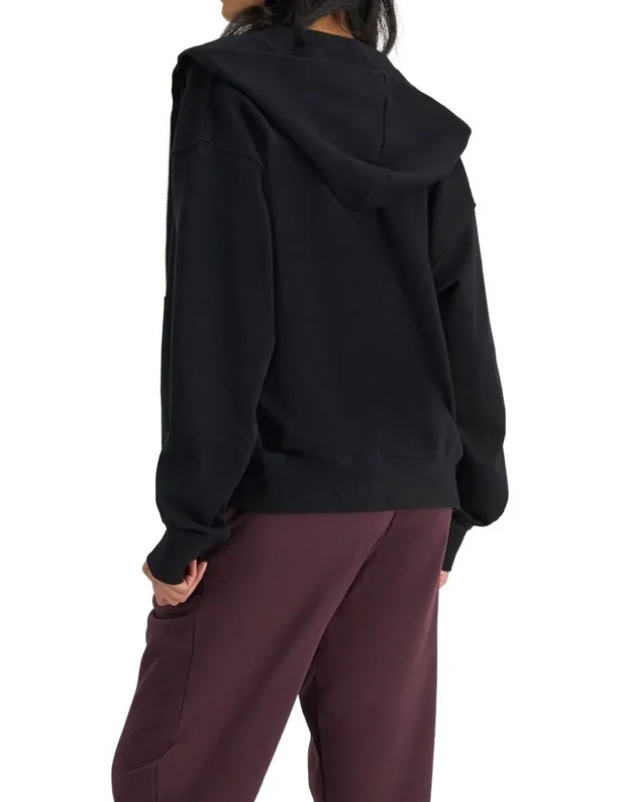 Bonds Sweats Cotton Zip Hoodie in Nu Black