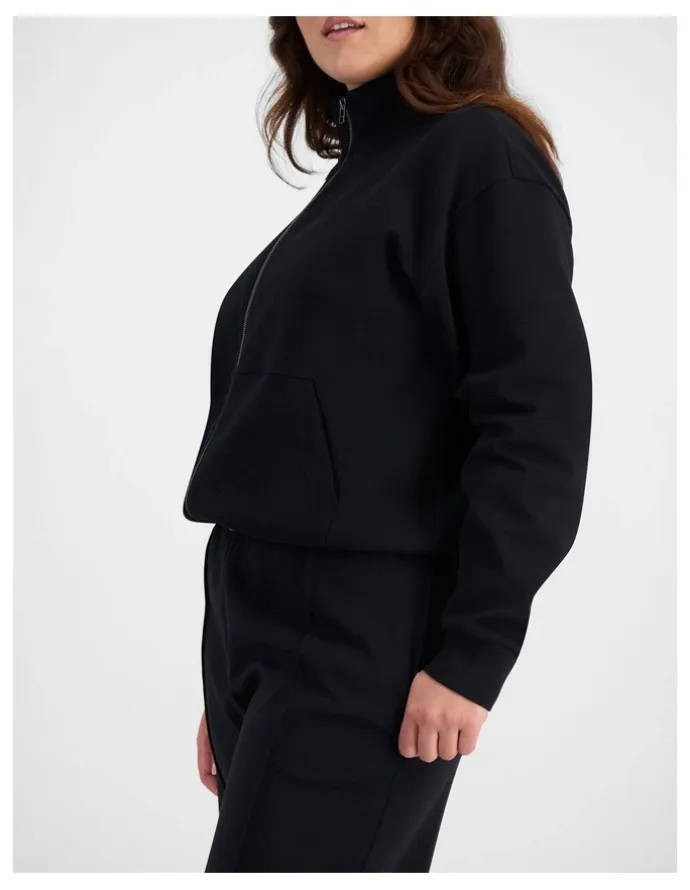 Bonds Tech Stretch Zip Jacket in Nu Black