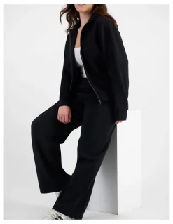 Bonds Tech Stretch Zip Jacket in Nu Black