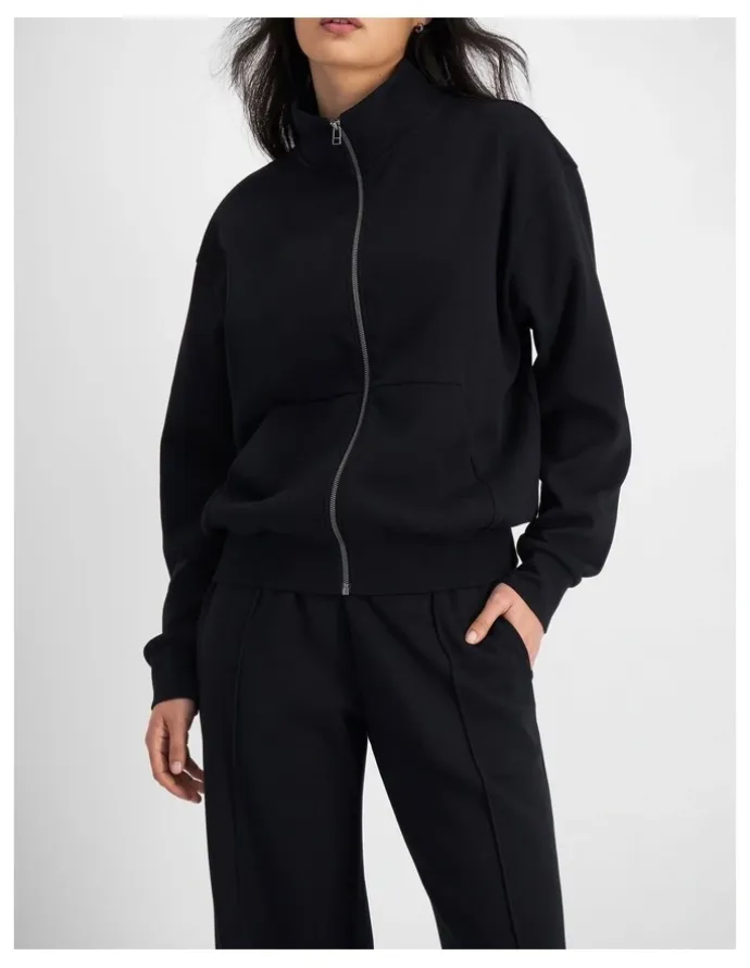 Bonds Tech Stretch Zip Jacket in Nu Black