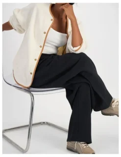 Bonds Teddy Fleece Jacket in Vanilla Bean