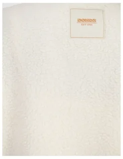 Bonds Teddy Fleece Jacket in Vanilla Bean