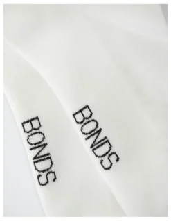 Bonds Womens Circulation Anklet Socks 2 Pack in Nu White