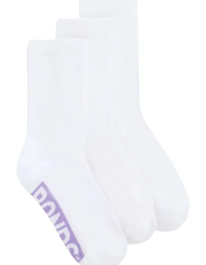 Bonds Womens Logo Cushioned Crew Socks 3 Pack in Pack 03