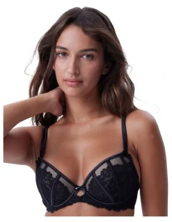 Bras N Things Bethany Essentials Push Up Bra in Black