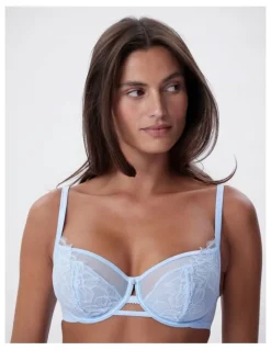 Bras N Things Bras N Things Seraphine Cherry Wire/Iconic Bra in Blue