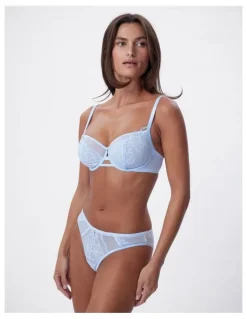 Bras N Things Bras N Things Seraphine Cherry Wire/Iconic Bra in Blue