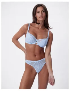Bras N Things Bras N Things Seraphine Cherry Wire/Iconic Bra in Blue