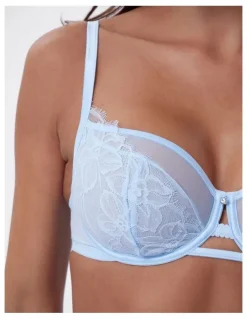 Bras N Things Bras N Things Seraphine Cherry Wire/Iconic Bra in Blue