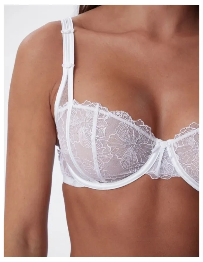 Bras N Things Bras N Things Enchanted Eternal Hour Balconette Bra in Ivory