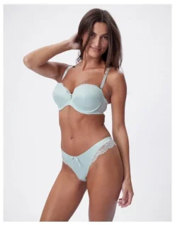 Bras N Things Bras N Things Simone G String in Light Green