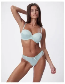 Bras N Things Bras N Things Simone G String in Light Green
