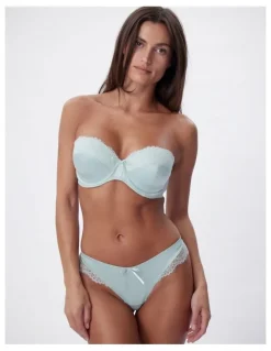 Bras N Things Bras N Things Simone G String in Light Green