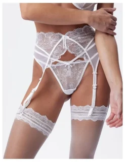 Bras N Things Bras N Things Enchanted Eternal Hour Suspender in Ivory