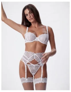 Bras N Things Bras N Things Enchanted Eternal Hour Suspender in Ivory