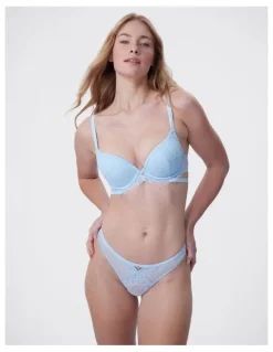 Bras N Things Bras N Things Seraphine Push Up Bra in Blue