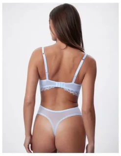 Bras N Things Bras N Things Seraphine Bodysuit Sleeveless (Cupped) in Blue