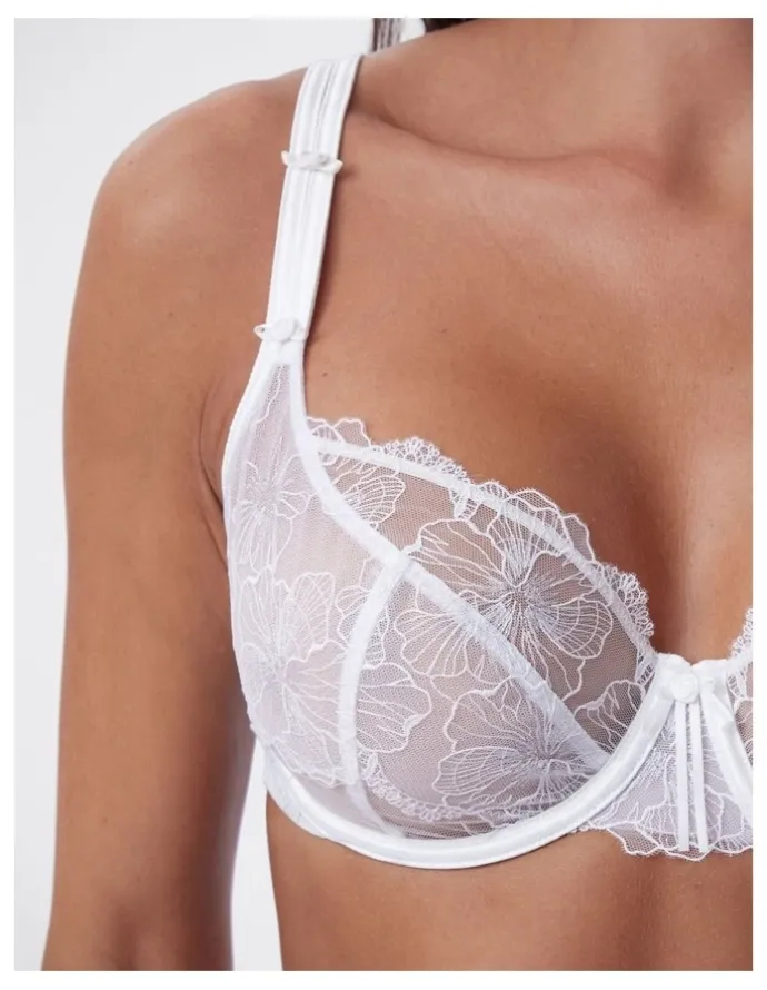 Bras N Things Bras N Things Enchanted Eternal Hour Full Cup Bra in Ivory