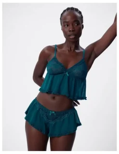 Bras N Things Bras n Things Too Cute cami in teal