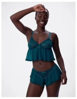 Bras N Things Bras n Things Too Cute cami in teal