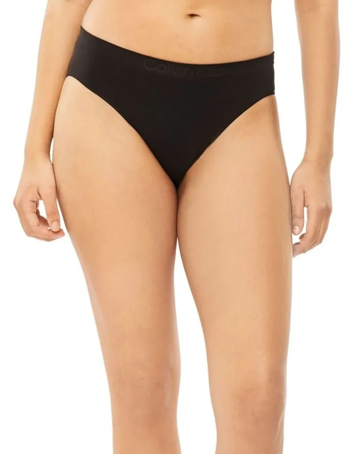 Calvin Klein Bonded Flex Bikini Brief in Black