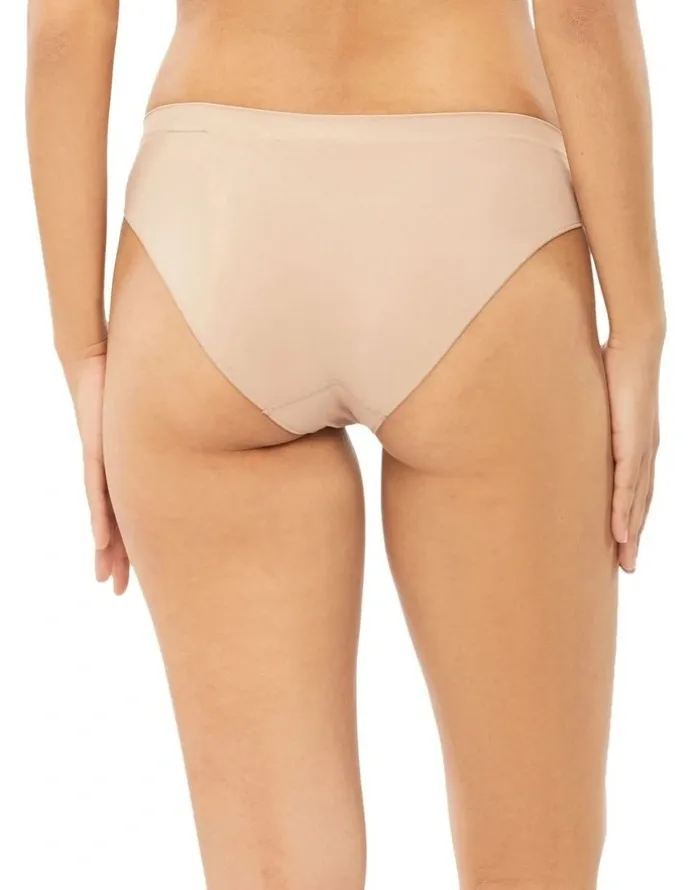 Calvin Klein Bonded Flex Bikini Brief in Beige
