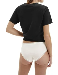 Calvin Klein Bottom's Up Refresh Hipster in White