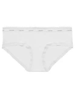 Calvin Klein Bottom's Up Refresh Hipster in White