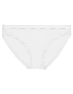 Calvin Klein Bottom's Up Refresh Bikini in White