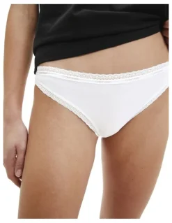 Calvin Klein Bottom's Up Refresh Bikini in White