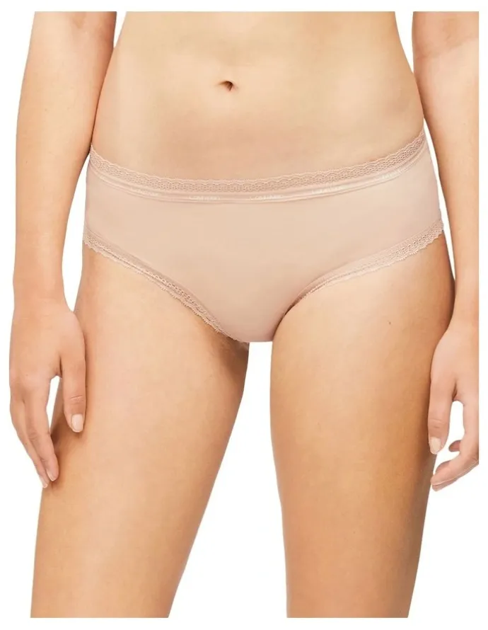 Calvin Klein Bottom's Up Refresh Hipster in Beige