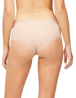 Calvin Klein Bottom's Up Refresh Hipster in Beige