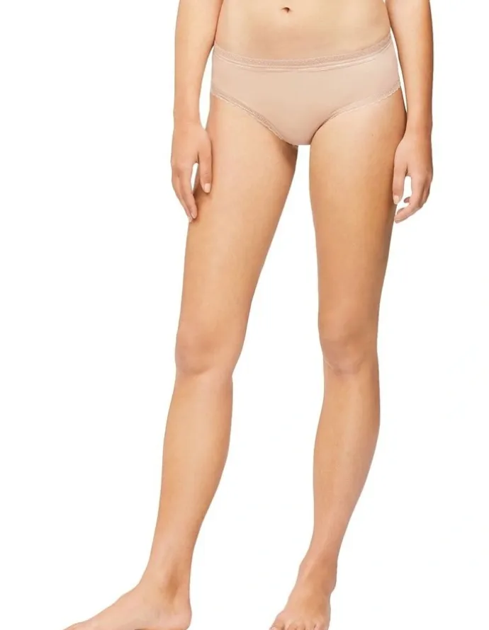 Calvin Klein Bottom's Up Refresh Hipster in Beige