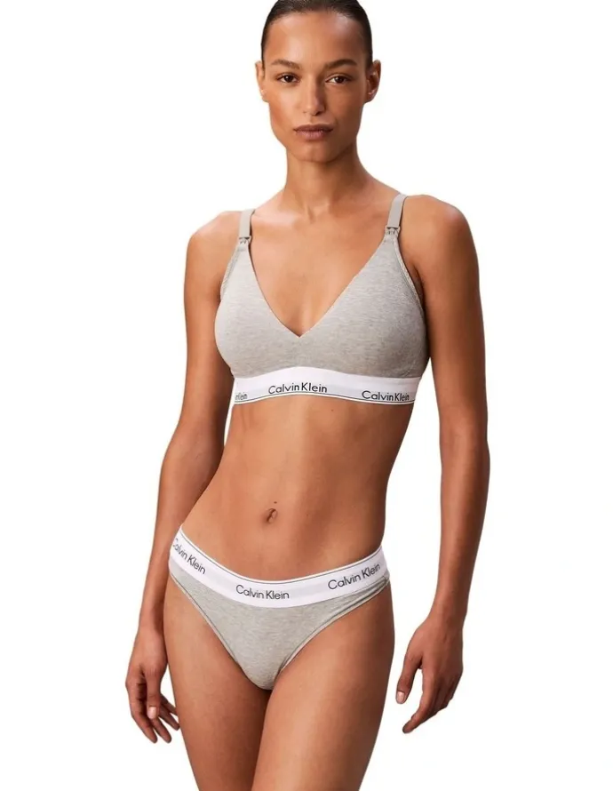 Calvin Klein Calvin Klein Icon Cotton Modal Maternity Lightly Lined Triangle Bralette