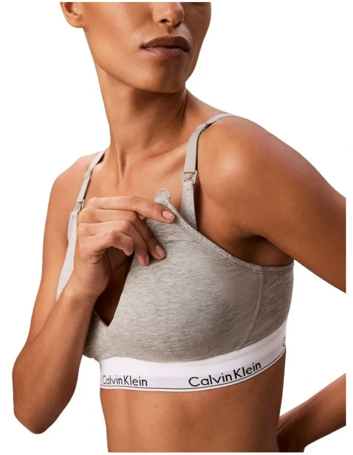 Calvin Klein Calvin Klein Icon Cotton Modal Maternity Lightly Lined Triangle Bralette