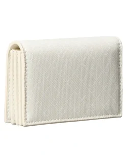 Calvin Klein Emblem Allover Print Accordion Cardcase